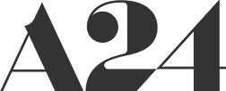 Logo a24 gray